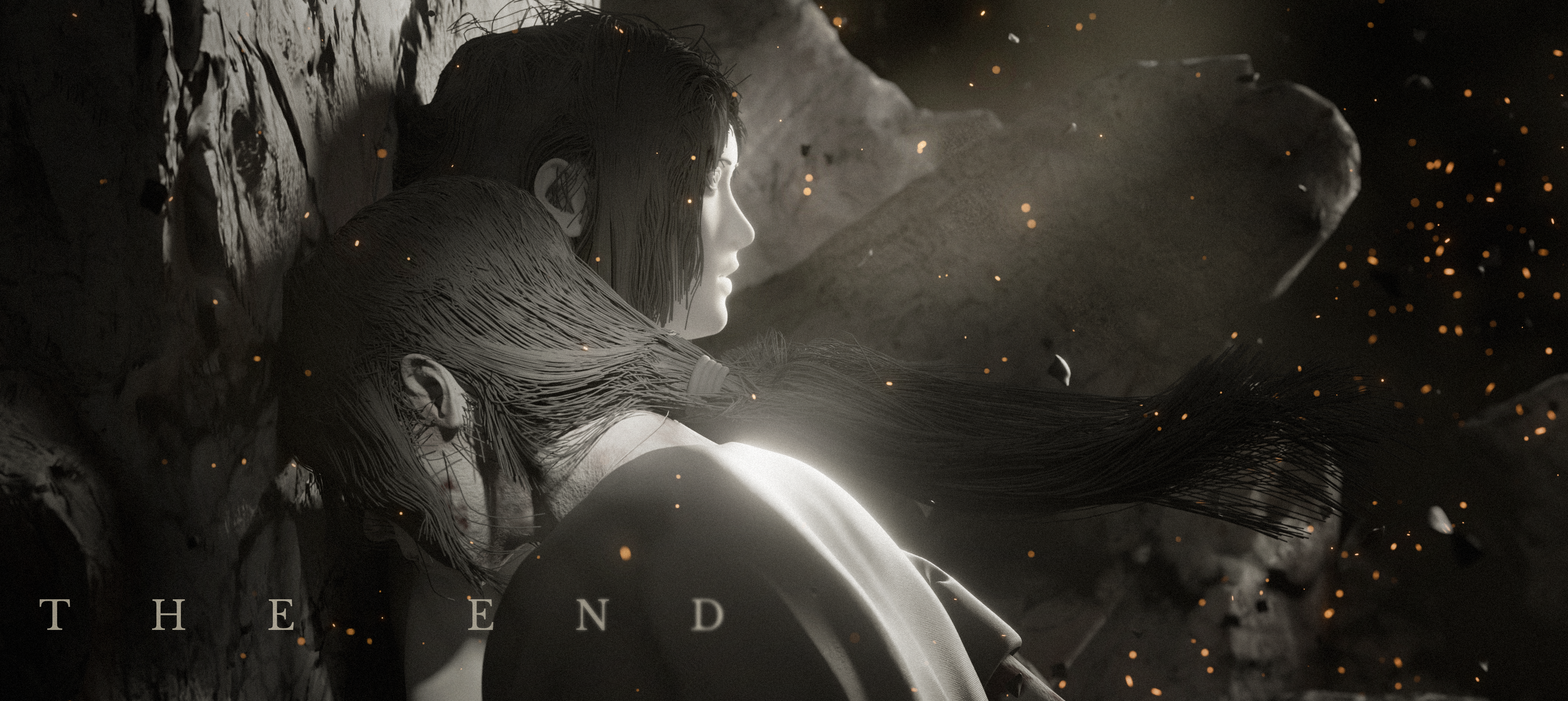 The End render